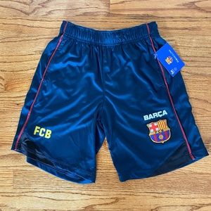 NWT Barcelona Boy’s M Soccer Shorts